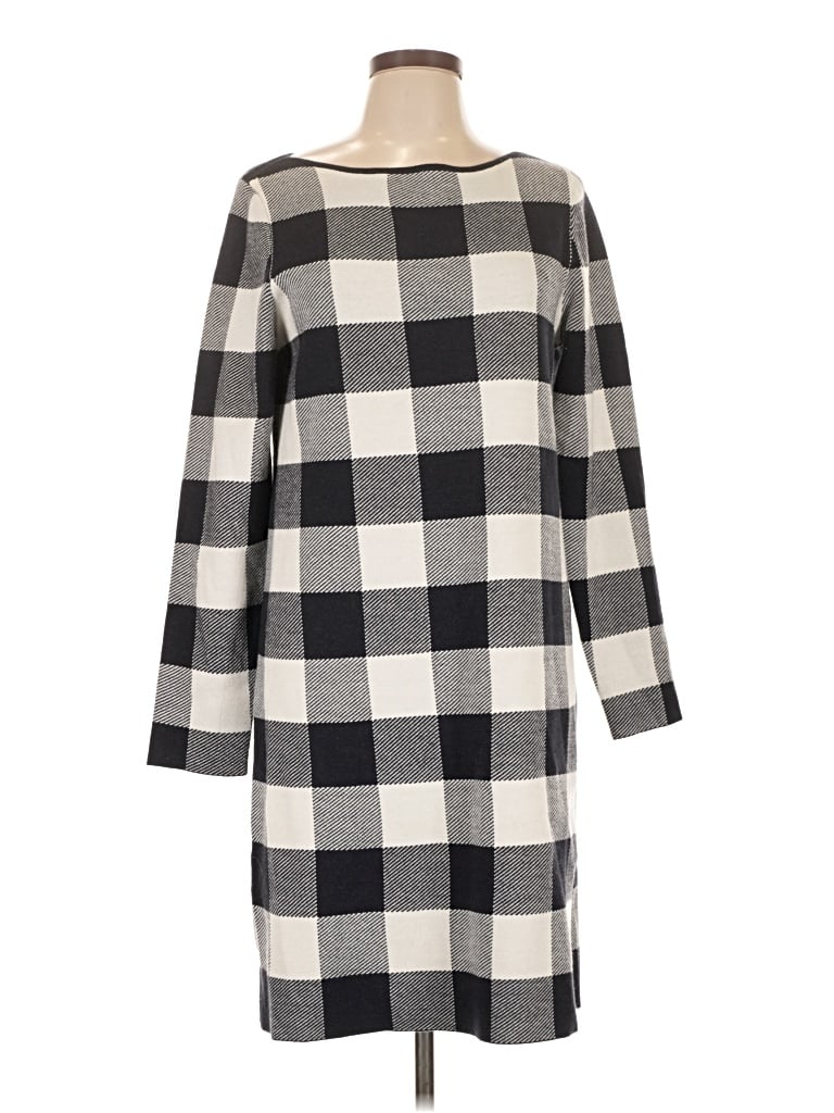 Pre-owned Ann Taylor Casual Dress In Gray
