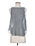 Tracy Reese 100% Polyester Silver Sleeveless Blouse Size S - photo 1