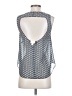 Tracy Reese 100% Polyester Silver Sleeveless Blouse Size S - photo 2