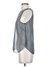 Tracy Reese 100% Polyester Silver Sleeveless Blouse Size S - photo 5