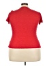 Jaclyn Smith Red Short Sleeve Top Size XXL - photo 2