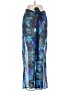Mainstream Tropical Blue Casual Pants Size M - photo 1