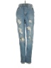 Hollister Hearts Blue Jeans Size 26 waist - photo 1