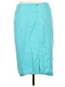 Cato Color Block Teal Casual Skirt Size 10 - photo 2