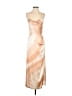 retrofête Tie-dye Tan Ivory Cocktail Dress Size S - photo 1