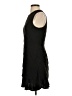 Mango 100% Polyester Solid Black Cocktail Dress Size 4 - photo 5