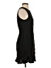 Mango 100% Polyester Solid Black Cocktail Dress Size 4 - photo 4