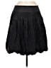 Kay Unger 100% Silk Solid Black Silk Skirt Size 8 - photo 1