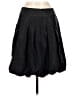 Kay Unger 100% Silk Solid Black Silk Skirt Size 8 - photo 2