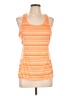 Skechers 100% Polyester Orange Active Tank Size L - photo 1