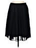 Kohl's 100% Polyester Solid Black Formal Skirt Size M - photo 1