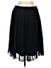 Kohl's 100% Polyester Solid Black Formal Skirt Size M - photo 2