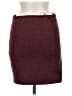 Shein Solid Burgundy Casual Skirt Size M - photo 2