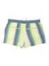 Ann Taylor LOFT 100% Rayon Stripes Blue Board Shorts Size S - photo 2