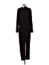 Lou & Grey Solid Black Jumpsuit Size S - photo 2