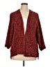 Wild Fable 100% Polyester Burgundy Cardigan Size XL - photo 1