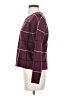 Cynthia Rowley Plaid Burgundy Pullover Sweater Size S - photo 5