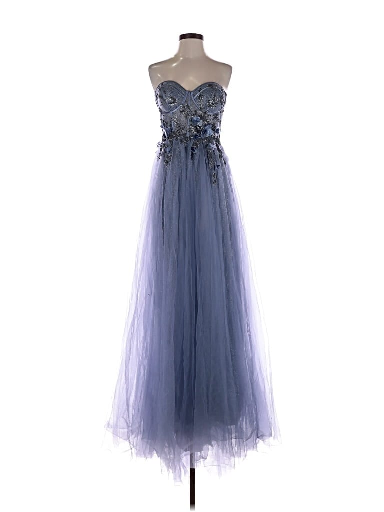 Pre-owned Cinderella Divine Cocktail Dress In Blue