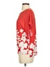 Clara Sun Woo Red Short Sleeve Blouse Size XS - photo 5