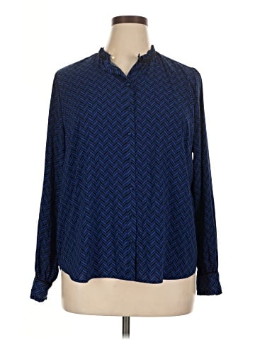 Susan Graver Long Sleeve Blouse (view 1)