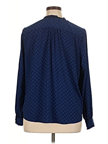 Susan Graver Long Sleeve Blouse (view 2)
