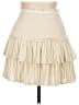 Reset 100% Polyester Solid Ivory Casual Skirt Size L - photo 1