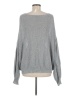Shein 100% Polyester Gray Pullover Sweater Size 6 - photo 2
