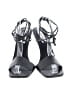 Steve Madden Gray Black Sandals Size 7 - photo 2