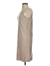 Unbranded Solid Tan Casual Dress Size S - photo 5