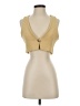 Zara Gold Sleeveless Top Size S - photo 1
