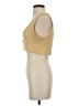 Zara Gold Sleeveless Top Size S - photo 5