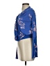 Unbranded 100% Rayon Blue 3/4 Sleeve Blouse Size XS - photo 5