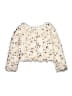 Peek... 100% Polyester Ivory Cardigan Size 6 - 7 - photo 1