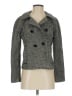 Banana Republic Tweed Gray Wool Coat Size 2 - photo 1