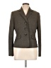 Le Suit 100% Polyester Tweed Gray Blazer Size 10 - photo 1
