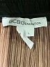 BCBGeneration Metallic Silver Casual Skirt Size L - photo 4