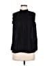 Max Studio 100% Polyester Black Sleeveless Blouse Size M - photo 1