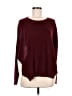 The Vintage Shop Color Block Burgundy Pullover Sweater Size M - photo 1