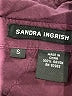Sandra Ingrish 100% Rayon Burgundy Long Sleeve Blouse Size S - photo 7
