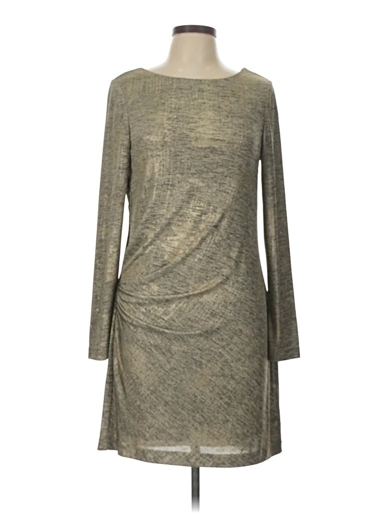 Pre-owned Vince Camuto Casual Dress In Gray