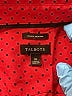 Talbots Polka Dots Red Long Sleeve Button-Down Shirt Size 10 - photo 7