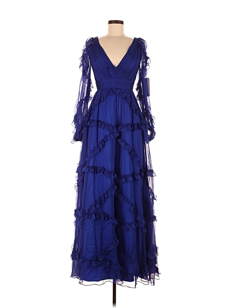 Mac Duggal Cocktail Dress In Blue