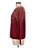 Ruby Rd. Hearts Burgundy Pullover Sweater Size L - photo 5