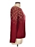 Ruby Rd. Hearts Burgundy Pullover Sweater Size L - photo 4