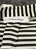 Calvin Klein Stripes Silver Long Sleeve Top Size XS - photo 7