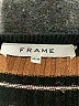FRAME Stripes Black Pullover Sweater Size M - photo 7