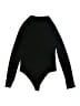 ALIX 100% Cotton Black Bodysuit Size L - photo 2