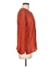 April Cornell 100% Rayon Orange Long Sleeve Blouse Size M - photo 4