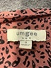 Umgee Animal Print Brown Long Sleeve Blouse Size S - photo 7