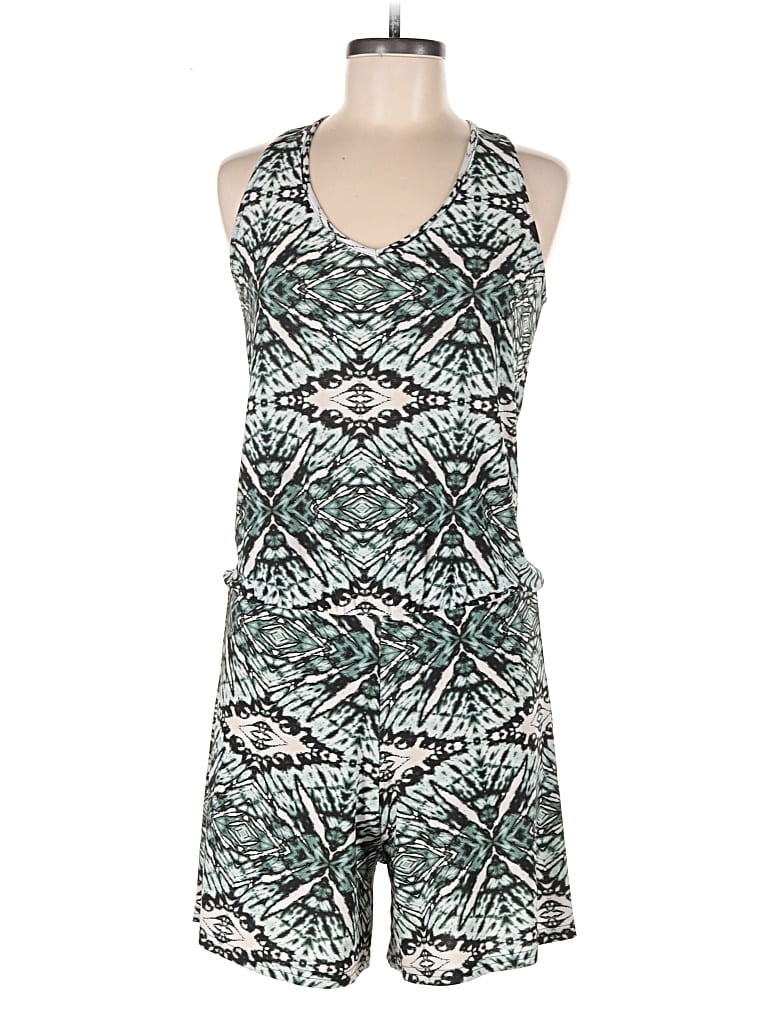 Pre-owned Viereck Romper In Green